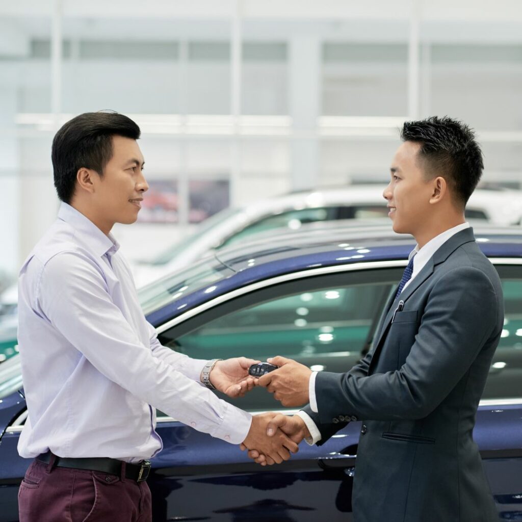 Selling Car Handshake